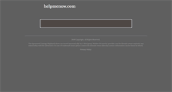 Desktop Screenshot of helpmenow.com