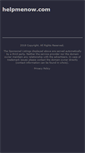 Mobile Screenshot of helpmenow.com